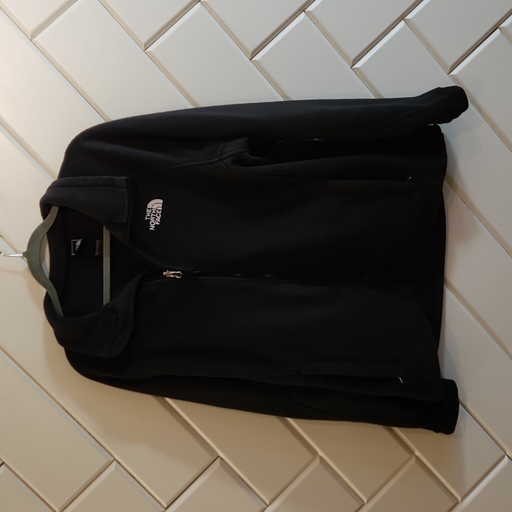 North Face black fleece